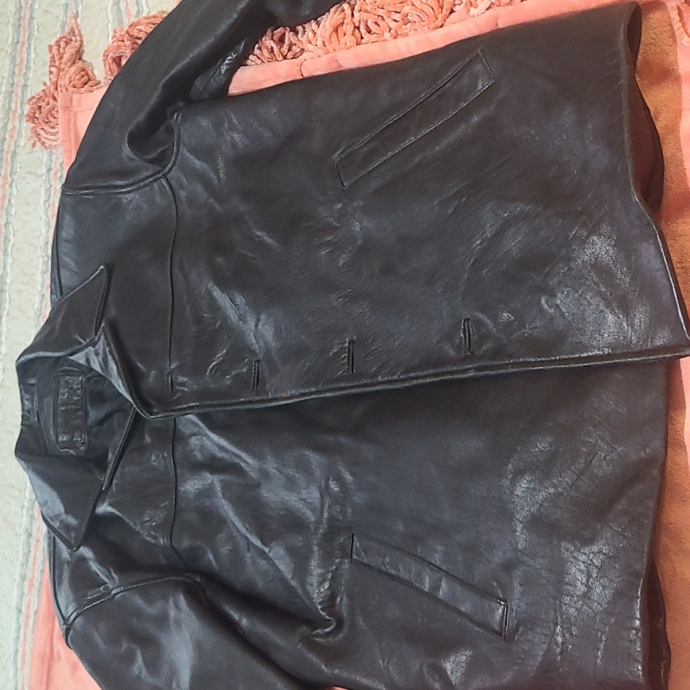 Genuine Leather Jacket - Picture 12 of 16
